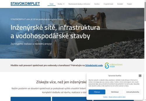 STAVOKOMPLET spol. s r.o. nabízí práci na pozici Stavební dělník/dělnice inženýrských sítí v obci Brandýs nad Labem-Stará Boleslav