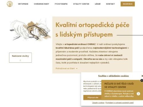 Ambulance ortopedie a chirurgie ruky CHIRAZ s.r.o. - MUDr. Jindřich Šebor
