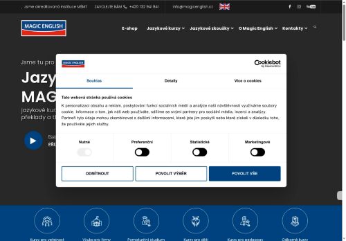 MAGIC ENGLISH s.r.o. nabízí práci na pozici Lektor/ka cizích jazyků - anglický jazyk v obci Mladá Boleslav