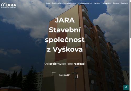 JARA stavební společnost, s.r.o. nabízí práci na pozici Stavební dělník/ce v obci Vyškov