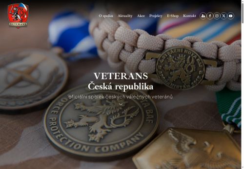 Zobrazit webové stránky VETERANS - Váleční veteráni České republiky, z.s.