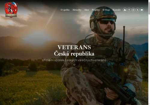 Zobrazit webové stránky VETERANS - Váleční veteráni České republiky, z.s.