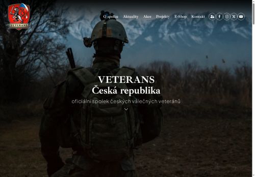 Zobrazit webové stránky VETERANS - Váleční veteráni České republiky, z.s.