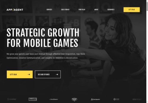 Webové stránky AppAgent, s.r.o., Praha