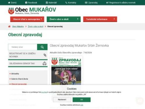 Obecní zpravodaj Mukařov, Srbín, Žernovka