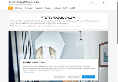 Zobrazit webové stránky Chalupa U Městské brány