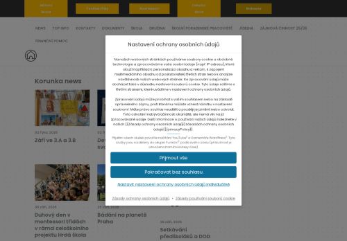 Základní škola Praha 7, Korunovační 8 nabízí práci na pozici Učitel-ka na 2.stupni ZŠ s aprobací ČJ ( NJ, PČ, VV, OV) v obci Praha