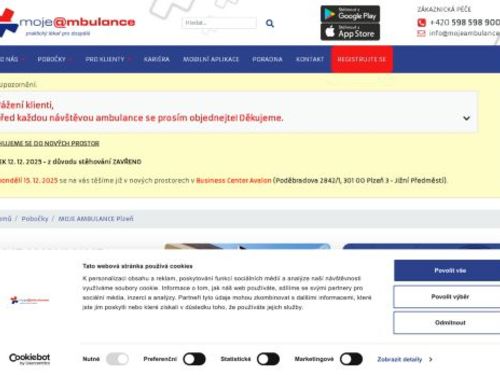 Praktický lékař pro dospělé MOJE AMBULANCE