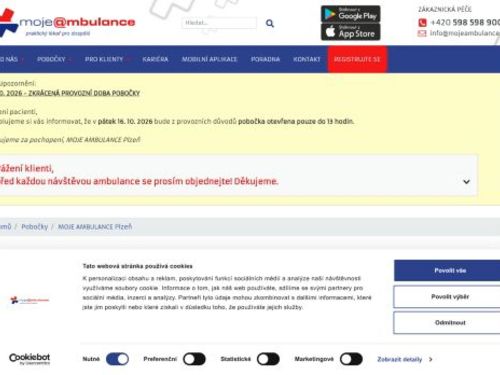 Praktický lékař pro dospělé MOJE AMBULANCE
