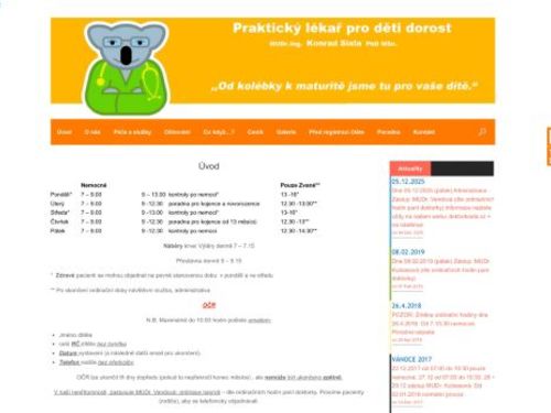 Praktický lékař pro děti a dorost - MUDr. Ing. Konrad Siala PhD. MSc.
