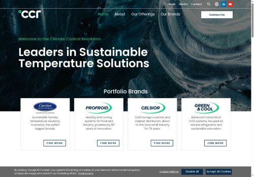 Webové stránky CO2OLTEC Commercial Refrigeration Solutions Czech Republic s.r.o., Mýto