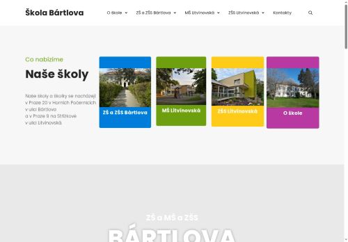 Mateřská škola a Základní škola, Praha 9, Bártlova 83 nabízí práci na pozici Asistenti učitelů v obci Praha