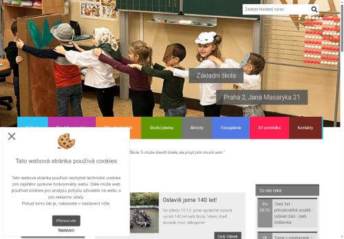 Základní škola, Praha 2, Jana Masaryka 21 nabízí práci na pozici učitel/ka informatiky v obci Praha