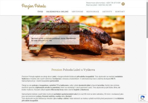 Zobrazit webové stránky Penzion Pohoda v Lulči