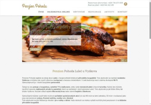 Zobrazit webové stránky Penzion Pohoda v Lulči