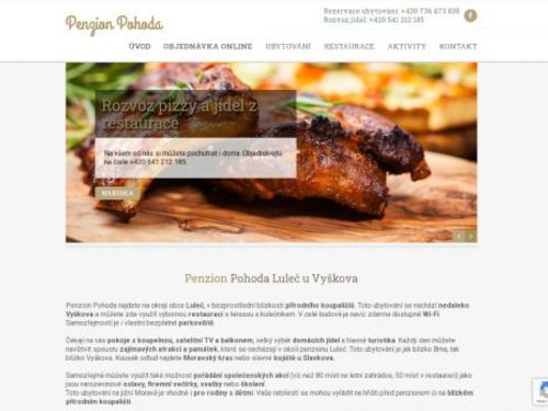 Penzion Pohoda v Lulči