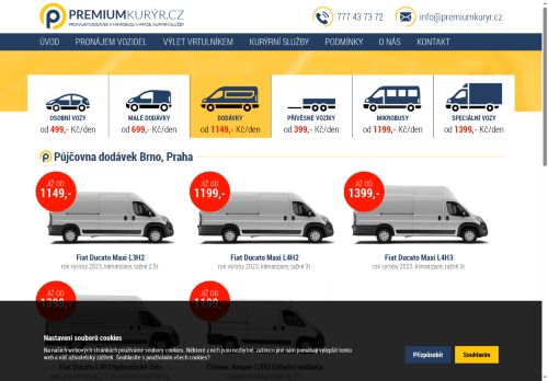 Zobrazit webové stránky Premium Doprava s.r.o.