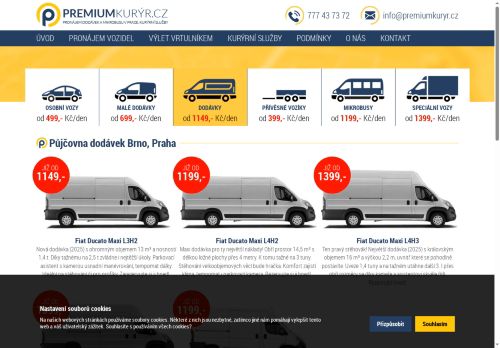 Zobrazit webové stránky Premium Doprava s.r.o.