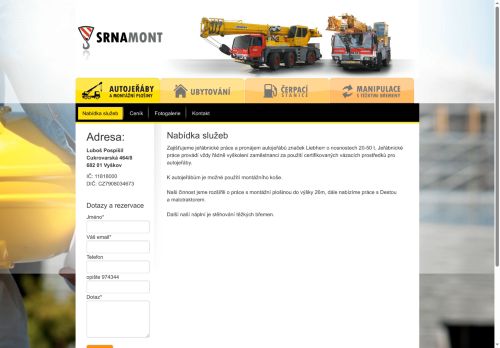 Zobrazit webové stránky Vlastimil Srna