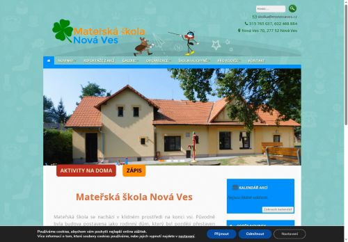 Mateřská škola Nová Ves, okres Mělník nabízí práci na pozici Vedoucí školní jídelny v obci Nová Ves