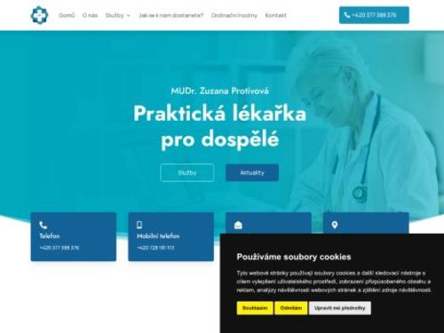 Praktický lékař pro dospělé - MUDr. Zuzana Protivová