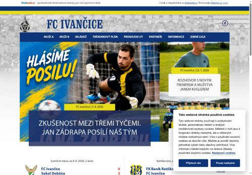 Zobrazit webové stránky FC Ivančice