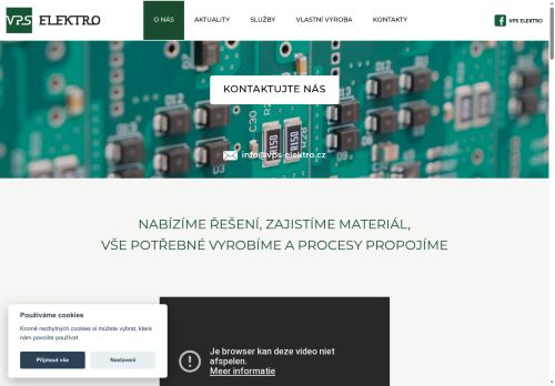 Zobrazit webové stránky VPS Elektro, s.r.o.