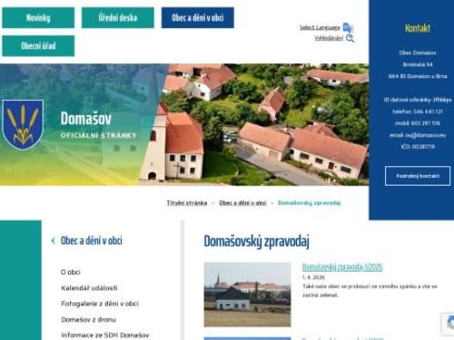 Domašovský zpravodaj