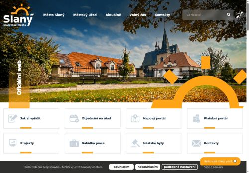 Město Slaný nabízí práci na pozici Strážník/Strážnice v obci Slaný