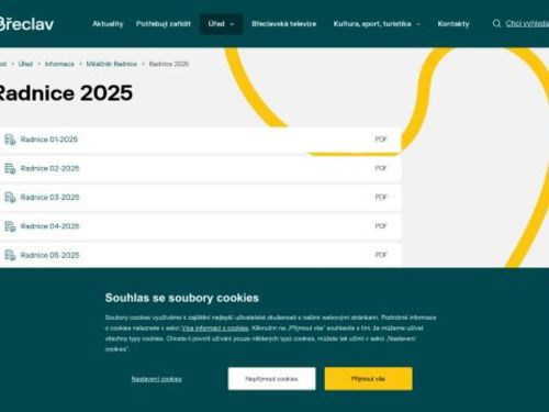 Radnice - zpravodaj města Břeclav