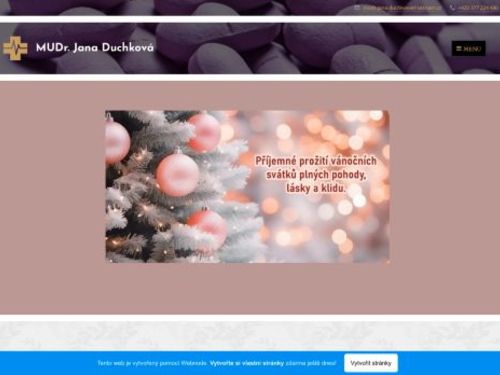 Praktický lékař pro dospělé - MUDr. Jana Duchková