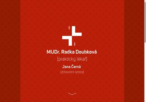 Zobrazit webové stránky Praktický lékař pro dospělé - MUDr. Radka Doubková