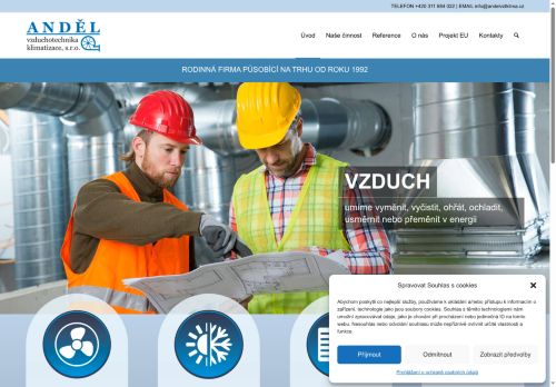 ANDĚL vzduchotechnika klimatizace, s.r.o. nabízí práci na pozici Stavební technici projektanti, konstruktéři v obci Všeradice