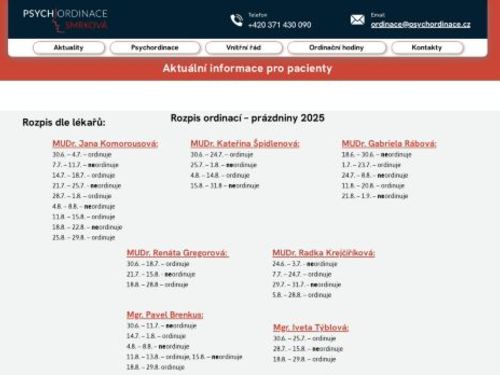 Psychordinace Smrková s.r.o.