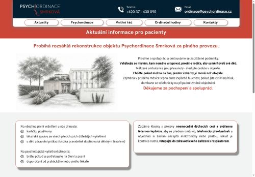 Zobrazit webové stránky Psychordinace Smrková s.r.o.