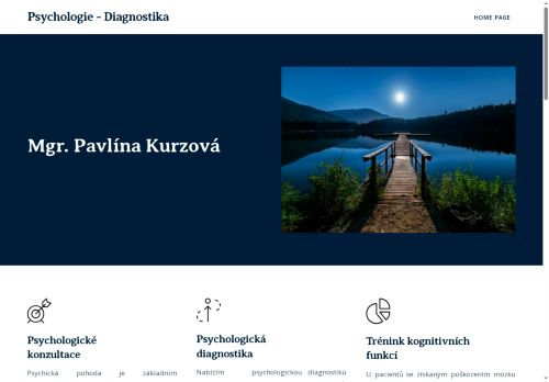 Zobrazit webové stránky Psychologická ordinace - Mgr. Pavlina Kurzová