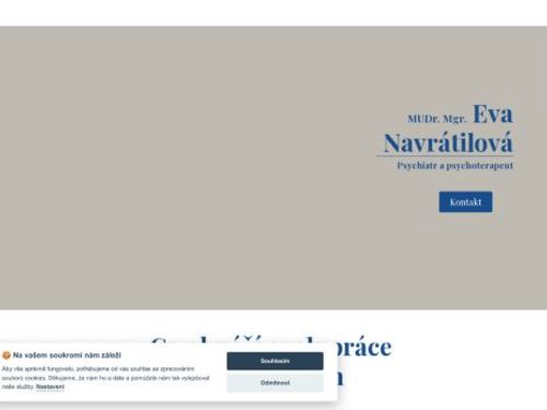 Psychiatrická a psychoterapeutická ambulance - MUDr. Mgr. Eva Navrátilová