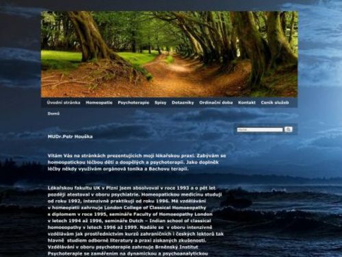Psychiatrická a homeopatická ordinace - MUDr. Petr Houška