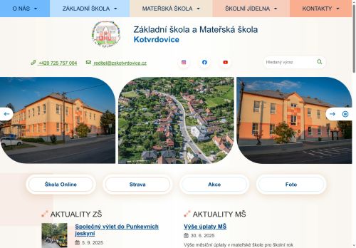 Základní škola a Mateřská škola Kotvrdovice, příspěvková organizace nabízí práci na pozici Učitelé na 1. stupni základních škol v obci Kotvrdovice