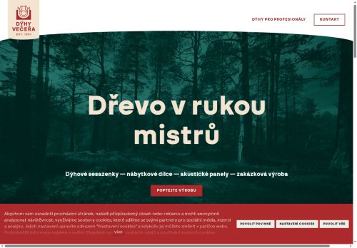 Zobrazit webové stránky Dýhy Večeřa a spol., s.r.o.
