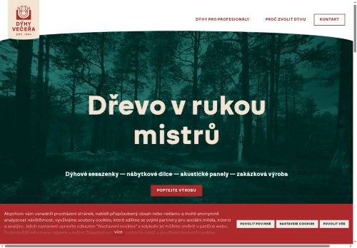 Zobrazit webové stránky Dýhy Večeřa a spol., s.r.o.