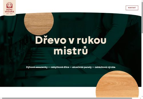 Zobrazit webové stránky Dýhy Večeřa a spol., s.r.o.