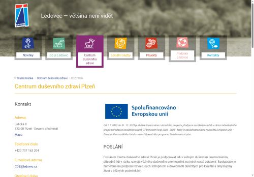 Zobrazit webové stránky Centrum duševního zdraví Plzeň