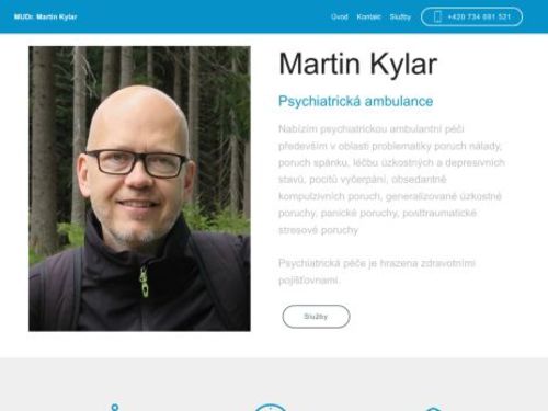Psychiatrická ambulance - MUDr. Martin Kylar
