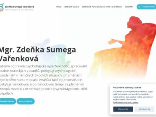 Psychologické poradenství - Mgr. Zdeňka Sumega Vařenková