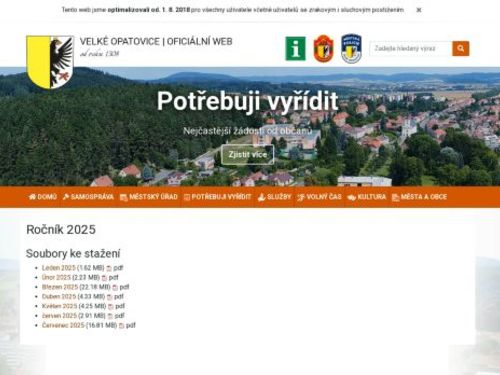 Zpravodaj města velké Opatovice