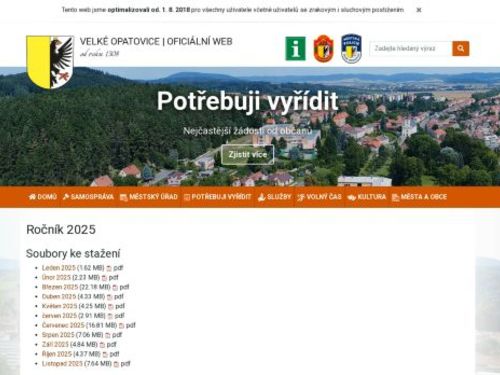 Zpravodaj města velké Opatovice