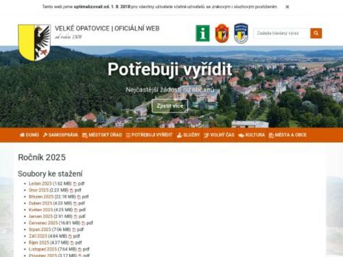 Zpravodaj města velké Opatovice