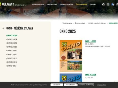 Zpravodaj OKNO Oslavany