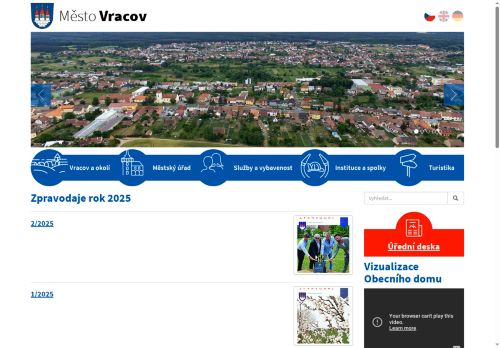 Zobrazit webové stránky Vracovský zpravodaj